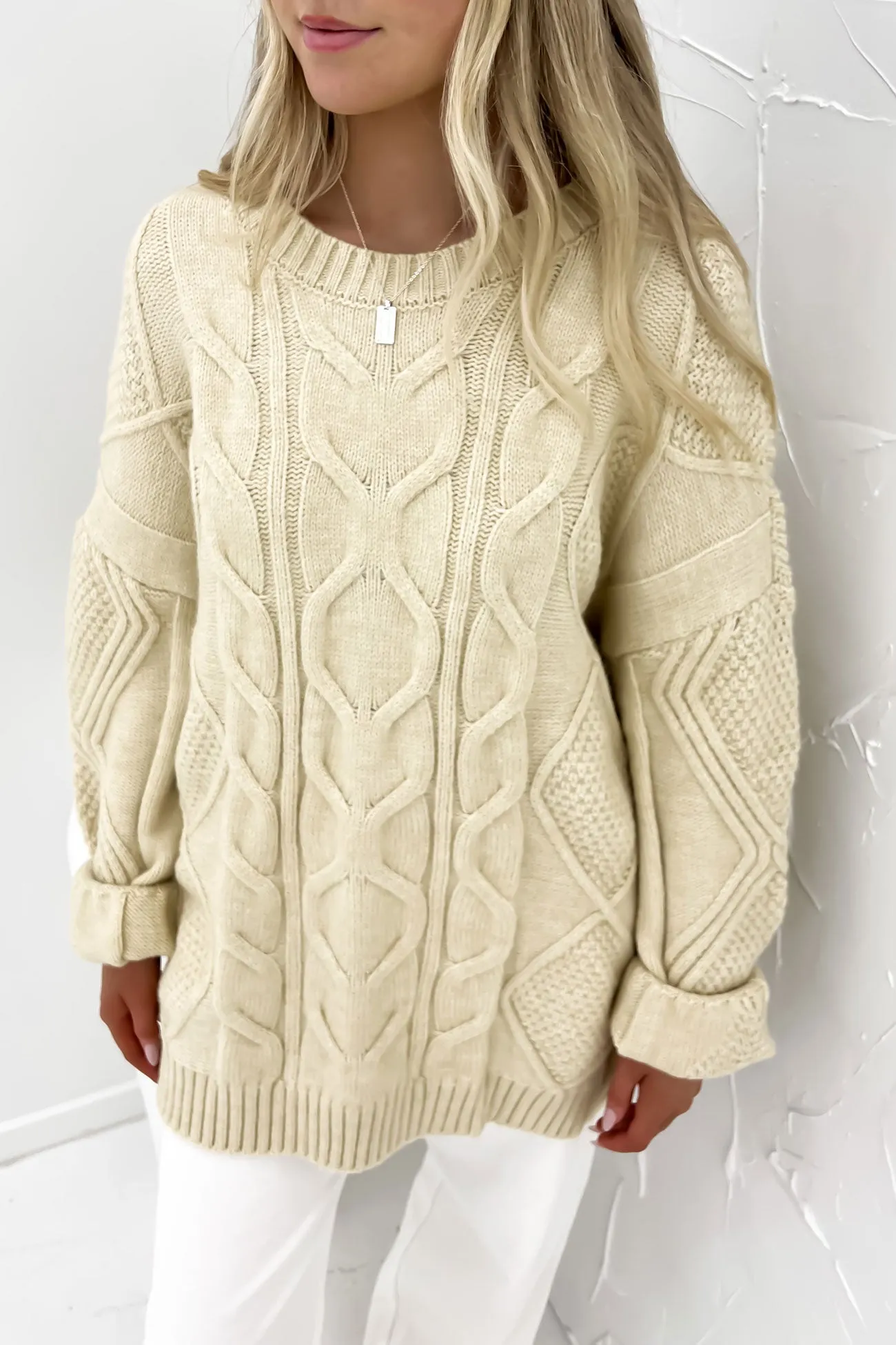 Sharni Knit Cream