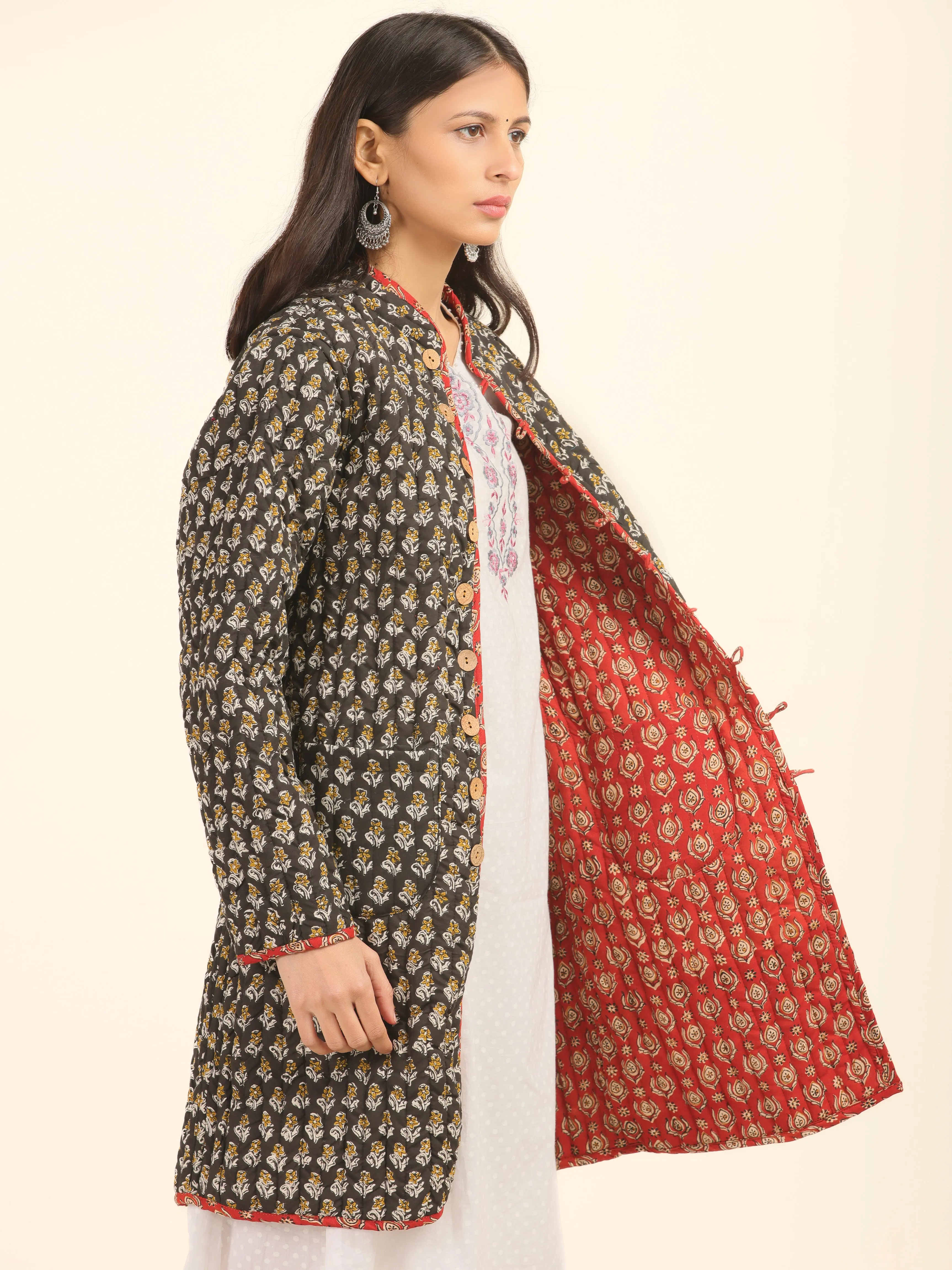 Shishir Rehnuma Quilted Reversible Jacket