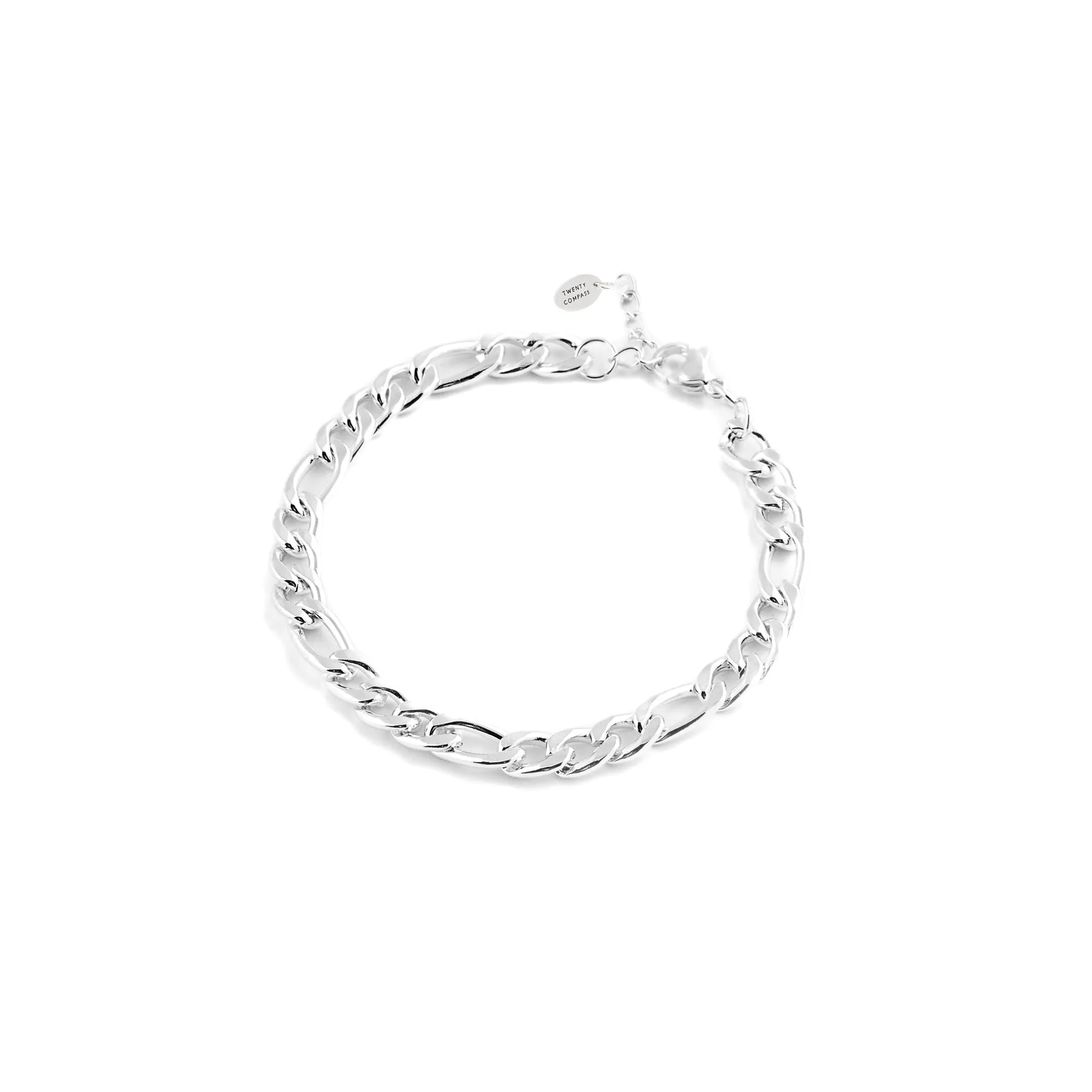 Soirée Bracelet - White Silver