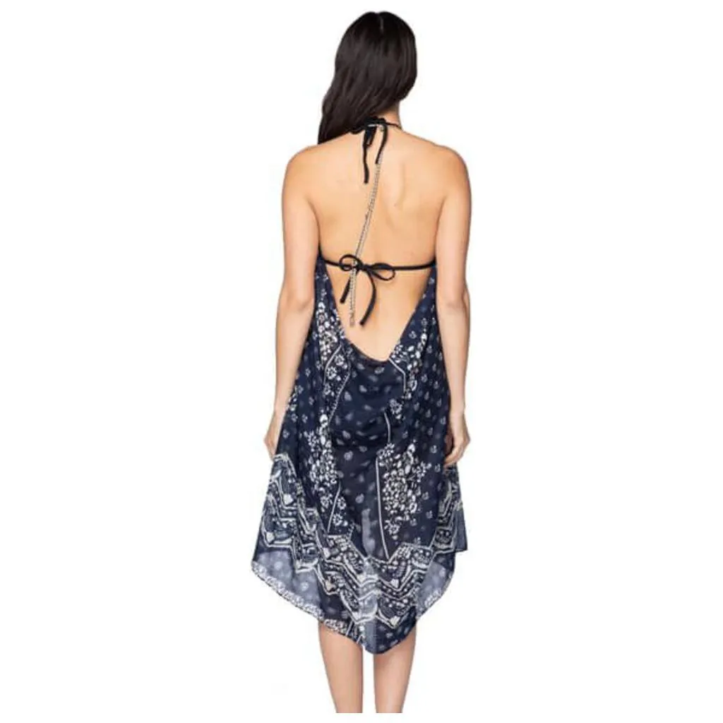 SubtleLuxury Maxi Tassel Coverup in C'est La Vie - Size OS