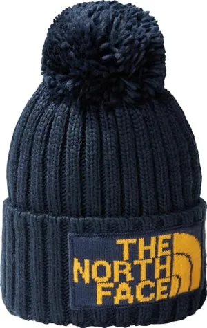 The North Face Mens Heritage Ski Tuke Hat Summit Navy/Gold