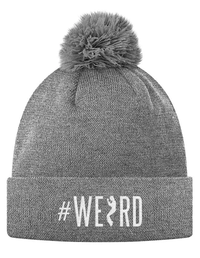 #Weird Pom Pom Knit Cap