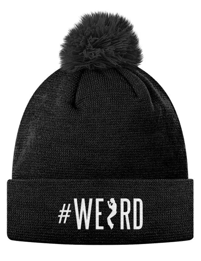 #Weird Pom Pom Knit Cap