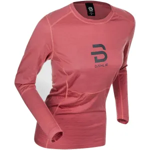 Women's Active Wool Long Sleeve (Dusty Red)