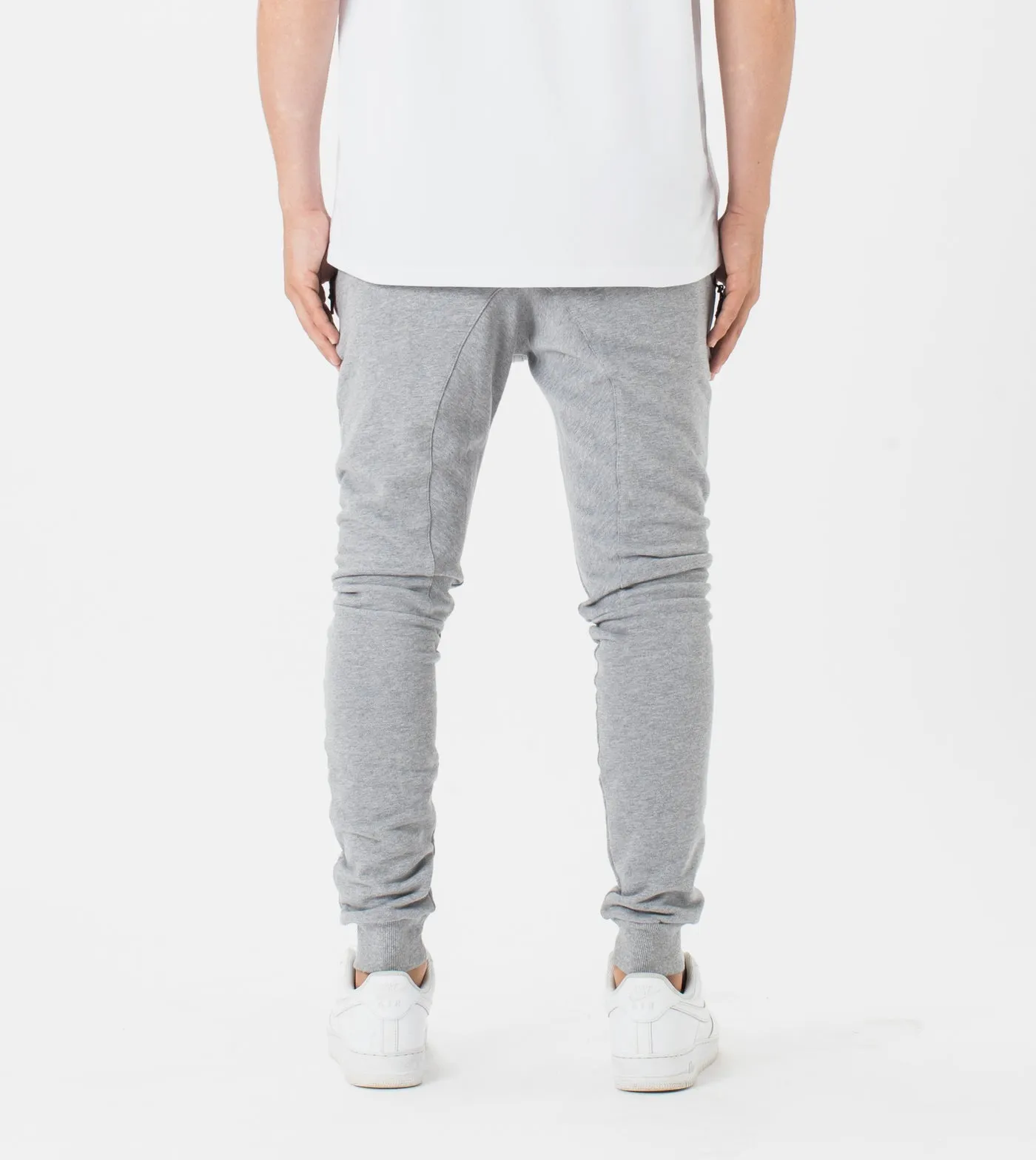 Zanerobe Sureshot Fleece Jogger Dk Grey Marle 711-ORC