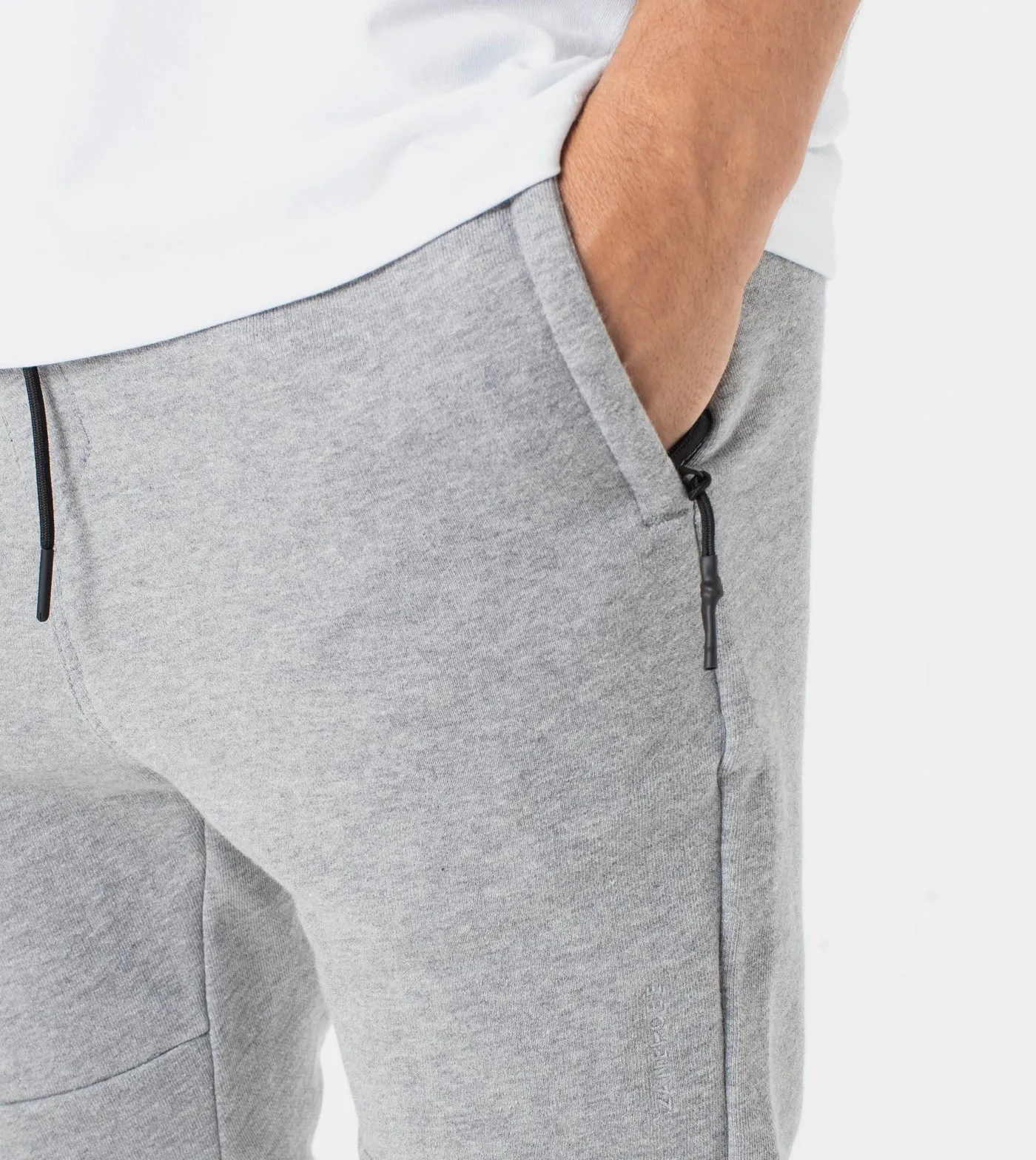 Zanerobe Sureshot Fleece Jogger Dk Grey Marle 711-ORC