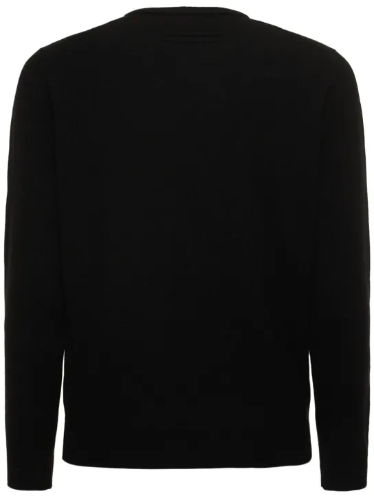 Zegna   Oasi cashmere knit crewneck sweater 